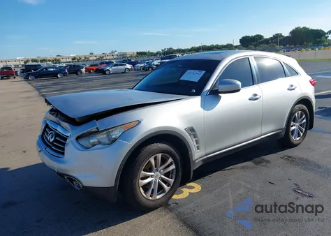 2013 Infiniti Fx37 from USA, damaged, VIN JN8CS1MU6DM141460